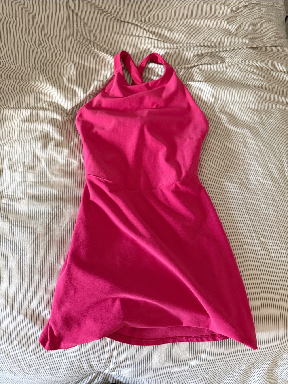 ALO Yoga Hot Pink Athletic Dress